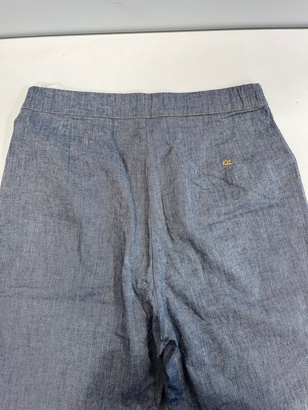 フォーティーファイブアールピーエム 45RPM リネン混 コットンパンツ ボトムスその他 ブルー サイズ02 101LB-32