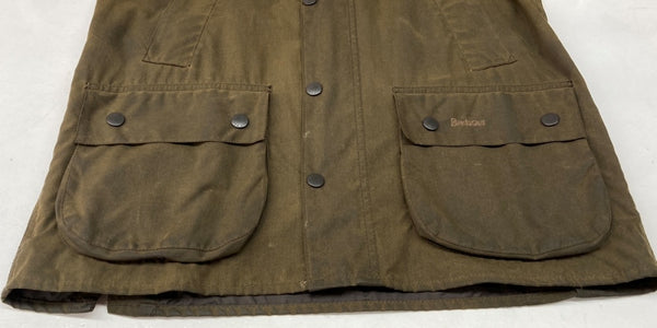 バブアー Barbour CLASSIC BEDALE WAX JACKET ビデイル オイルド ジャケット 裏地チェック 茶 C38/97CM ジャケット ロゴ ブラウン 104MT-1391