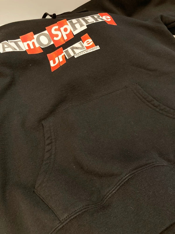 シュプリーム SUPREME x Anti Hero アンチ ヒーロー フーデッド スウェットシャツ パーカー 黒  パーカ ブラック SSサイズ 101MT-2753