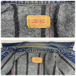 【曜日割引対象外】 リーバイス Levi's 90's 70506-0316 USA製 裏地ブランケット デニム ジャケット ブルー 40サイズ 201MT-4736 VB