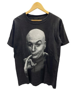 ヴィンテージ Vintage 90s 90's Dr.EVIL ドクター イーブル Austin Powers オースティンパワーズ ムービーT 黒 半袖 Tシャツ プリント ブラック Mサイズ 101MT-2521