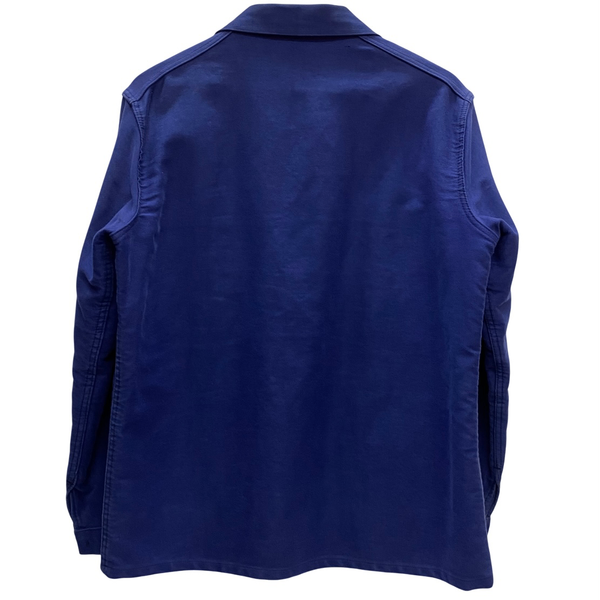 【曜日割引対象外】 ヴィンテージ vintage 70's 80's DUBURE & DEVERCHERE モールスキンジャケット ユーロ ジャケット ネイビー 201MT-4478 VB