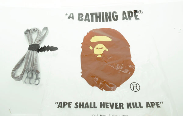 アベイシングエイプ A BATHING APE HEAD SILICON SHOULDER BAG ショルダー バッグ 茶 バッグ メンズバッグ ショルダーバッグ・メッセンジャーバッグ ブラウン 103B-54