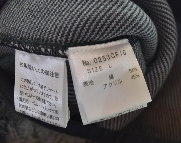 ヒステリックグラマー HYSTERIC GLAMOUR バッファロー チェック フリース ジップパーカー 0253CF10 パーカ ブラック Lサイズ 103MT-3115