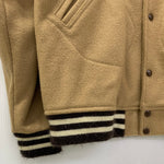 シュプリーム SUPREME 03FW 初期 スタジャン ヌエボヨーク ジャケット ブラウン Mサイズ 201MT-4175