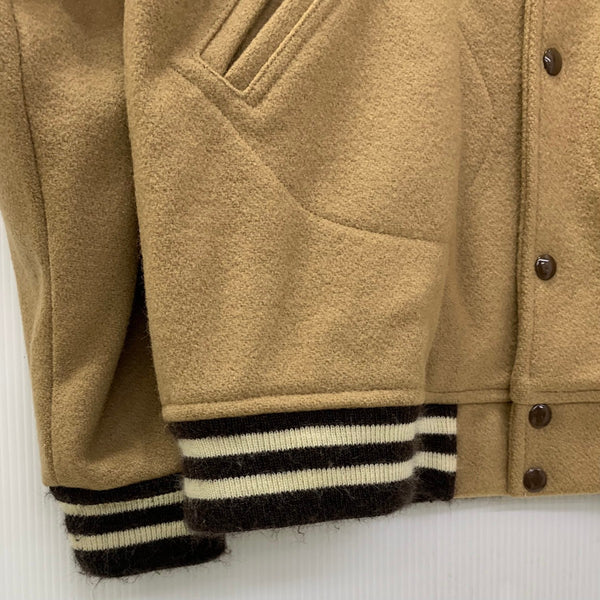 シュプリーム SUPREME 03FW 初期 スタジャン ヌエボヨーク ジャケット ブラウン Mサイズ 201MT-4175