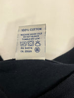 ステューシー STUSSY 90’s~00's OLD STUSSY 銀タグ シールド Sロゴ アメリカ製 MADE IN USA Vintage ヴィンテージ Tシャツ ネイビー Lサイズ 101MT-4482