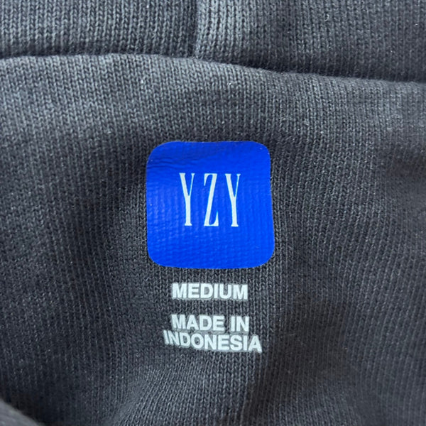 イージー YEEZY ギャップ GAP PULLOVER HOODIE ダブルフェイスパーカー 611814-03-1 パーカ ブラック Mサイズ 201MT-3290