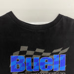 【曜日割引対象外】 ハーレーダビッドソン Harley-Davidson Buell American Motorcycles USA製 Tシャツ ブラック XLサイズ 201MT-4098 VB