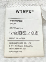 ダブルタップス WTAPS LLW LONG LIVE WTAPS TEE ロング ライブ ダブルタップス Tシャツ 白 SIZE 04 Tシャツ プリント ホワイト 104MT-1554