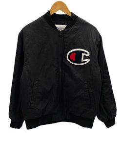 シュプリーム SUPREME × Champion チャンピオン Color Blocked Jacket Black 17FW 黒 ジャケット ロゴ ブラック Sサイズ 101MT-2222