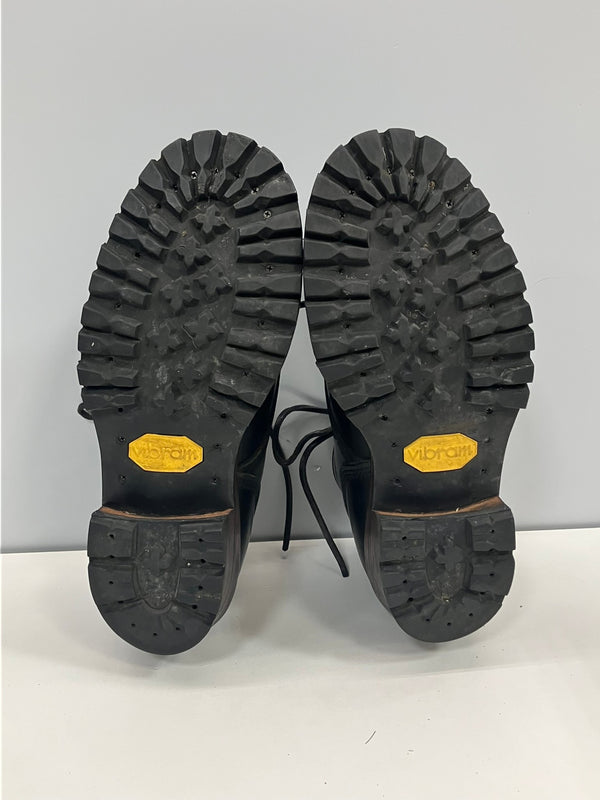 ゼローズ ZERROWS Standard Boots スタンダードブーツ レザー Vibramソール メンズ靴 ブーツ ワーク ブラック 101sh-2365