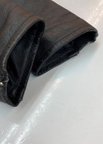 ハーレーダビッドソン HARLEY DAVIDSON ZIP UP RIDERS JACKET ジップアップ ライダース ジャケット バイカー 革ジャン アウター 黒 ジャケット ロゴ ブラック Lサイズ 104MT-1298