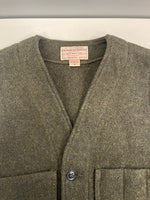 フィルソン FILSON MACKINAW WOOL VEST マッキノーウールベスト USA製 レイヤードベスト 緑 ベスト カーキ Mサイズ 101MT-5105