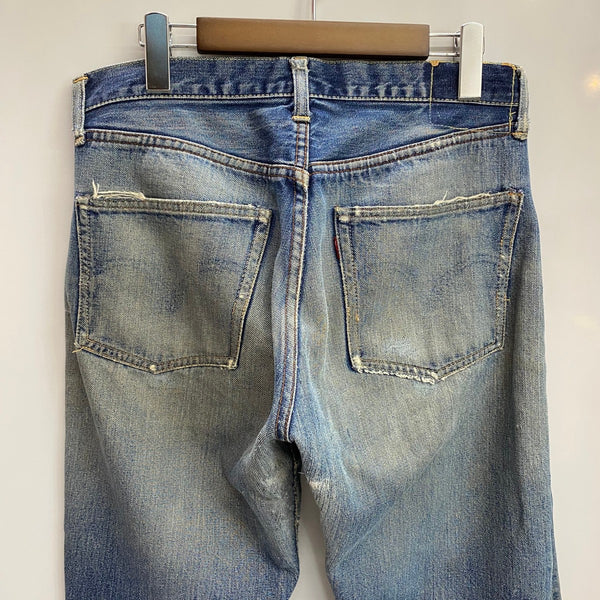 【曜日割引対象外】 リーバイス Levi's 60's 501 BIG E 初期 ズレカン 足長R デニム ブルー W32サイズ 201MB-1148 VB