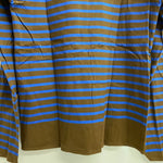 【曜日割引対象外】 キャピタル KAPITAL ボーダー ロンT 長袖カットソー ブラウン Lサイズ 201MT-4127 VB