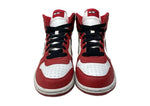 ナイキ NIKE 10年製 BIG NIKE HIGH SPIKE LEE ビック ナイキ ハイ スパイク リー メガネ シューズ 白 赤 黒 336608-101 メンズ靴 スニーカー レッド 27cm 104S-1024
