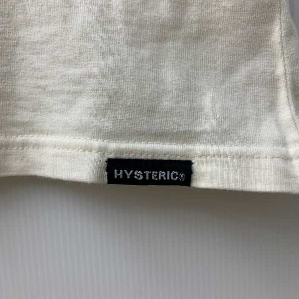 ヒステリックグラマー HYSTERIC GLAMOUR 00s キャミソール 初期タグ ノースリーブ ホワイト フリーサイズ 201LT-444