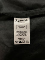 シュプリーム SUPREME 19AW Heavy Nylon Anorak ヘビー ナイロン アノラック ジャケット ハーフジップ パーカー フーディ LOGO BLACK 黒 パーカ ロゴ ブラック Lサイズ 104MT-564