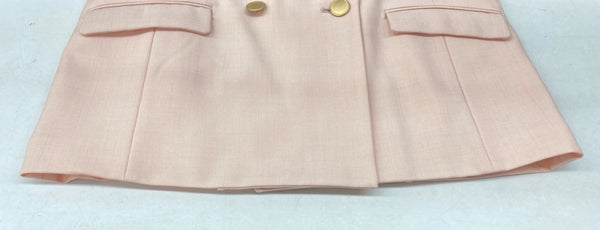 セルフォード CELFORD 袖スリット リネンライクジャケット ダブル テーラード ゴールドボタン フォーマル オフィスカジュアル PINK CWFJ231051 ジャケット 無地 ピンク SIZE36 104LT-129