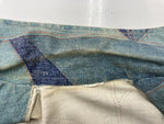 ヴィンテージ vintage 70s 70年代 パッチワーク プリント デニムジャケット Ｇジャン 青 ジャケット プリント ブルー 104MT-1351