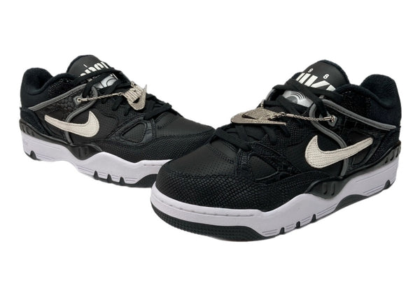 ナイキ NIKE 24年製 × NIGO ニゴー AIR FORCE 3 LOW SP エア フォース ロー AF3 クロコ シューズ 黒 HF7630-001 メンズ靴 スニーカー ブラック 27.5cm 104S-1021