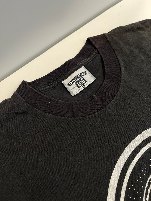 ヴィンテージ vintage UMOJA SASA CONDOMS LEE US古着 黒 プリントTシャツ XL Tシャツ ブラック LLサイズ 101MT-4676