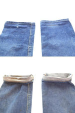 リー Lee 50s Vintage 101Z センター黒タグ GRIPPER ZIPPER 革パッチ ボタン裏X 赤耳 50's ヴィンテージ  デニム ネイビー 103MB-627