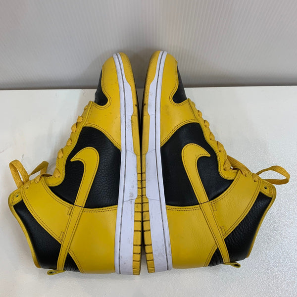 ナイキ NIKE DUNK HIGH RETRO PRM HJ4320-001 メンズ靴 スニーカー 黄色 27.5cmサイズ 201-shoes1296