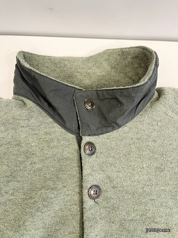 パタゴニア PATAGONIA 90s USA製 雪なしタグ Vintage ヴィンテージ SYNCHILLA BOUCLE PULLOVER シンチラ ブークレ プルオーバー  XL ジャケット グリーン LLサイズ 101MT-4723
