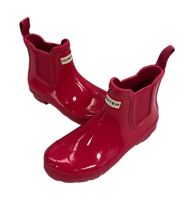 ハンター HUNTER グロス チェルシー レインブーツ サイドゴアブーツ  WFS1043RGL レディース靴 ブーツ その他 ピンク UK3（参考サイズ約22cm） 101sh-2221