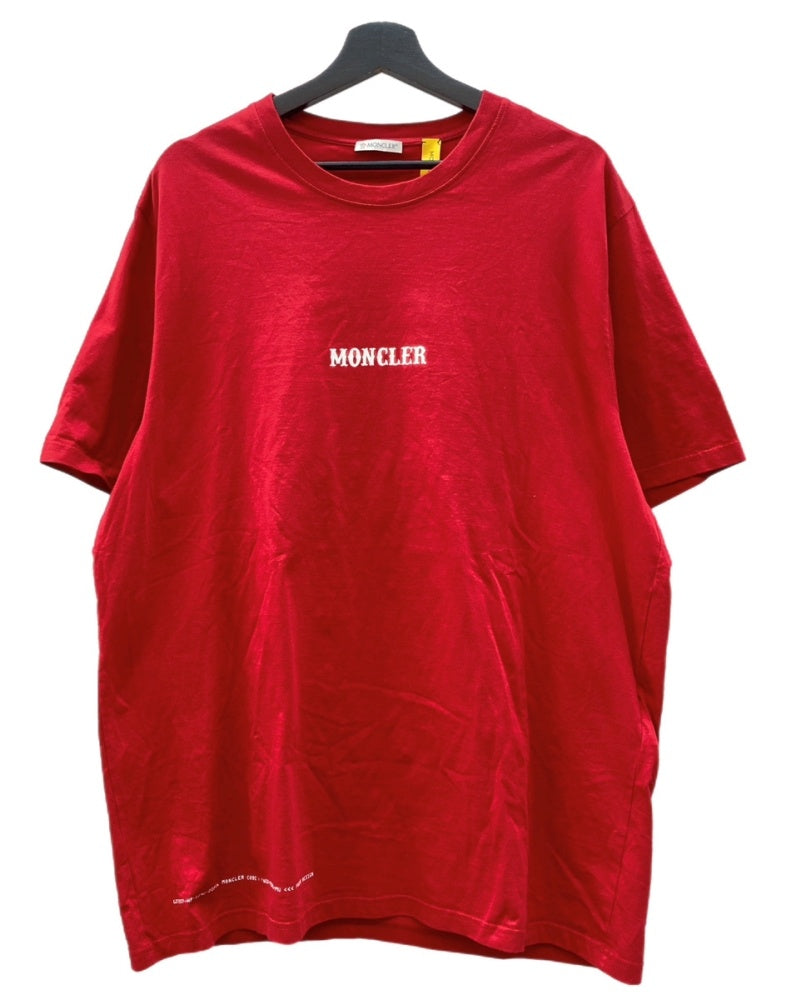 MONCLER / MAGLIA T-SHIRT/Tシャツ/M/コットン/RED モンクレール MONCLER GENIUS × Fragment フラグメント SS CIRCUS T