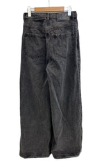 アディダス adidas originals アディダスオリジナルス ADILENIUM アディレニウム ジップ ウォッシュドデニムパンツ JX9211 デニム ブラック サイズ28 101MB-598