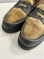 パラブーツ Paraboot International Gallery BEAMS インターナショナルギャラリービームス別注 レザーコインローファー ブラック系 メンズ靴 ローファー サイズ7 A 101sh-2095