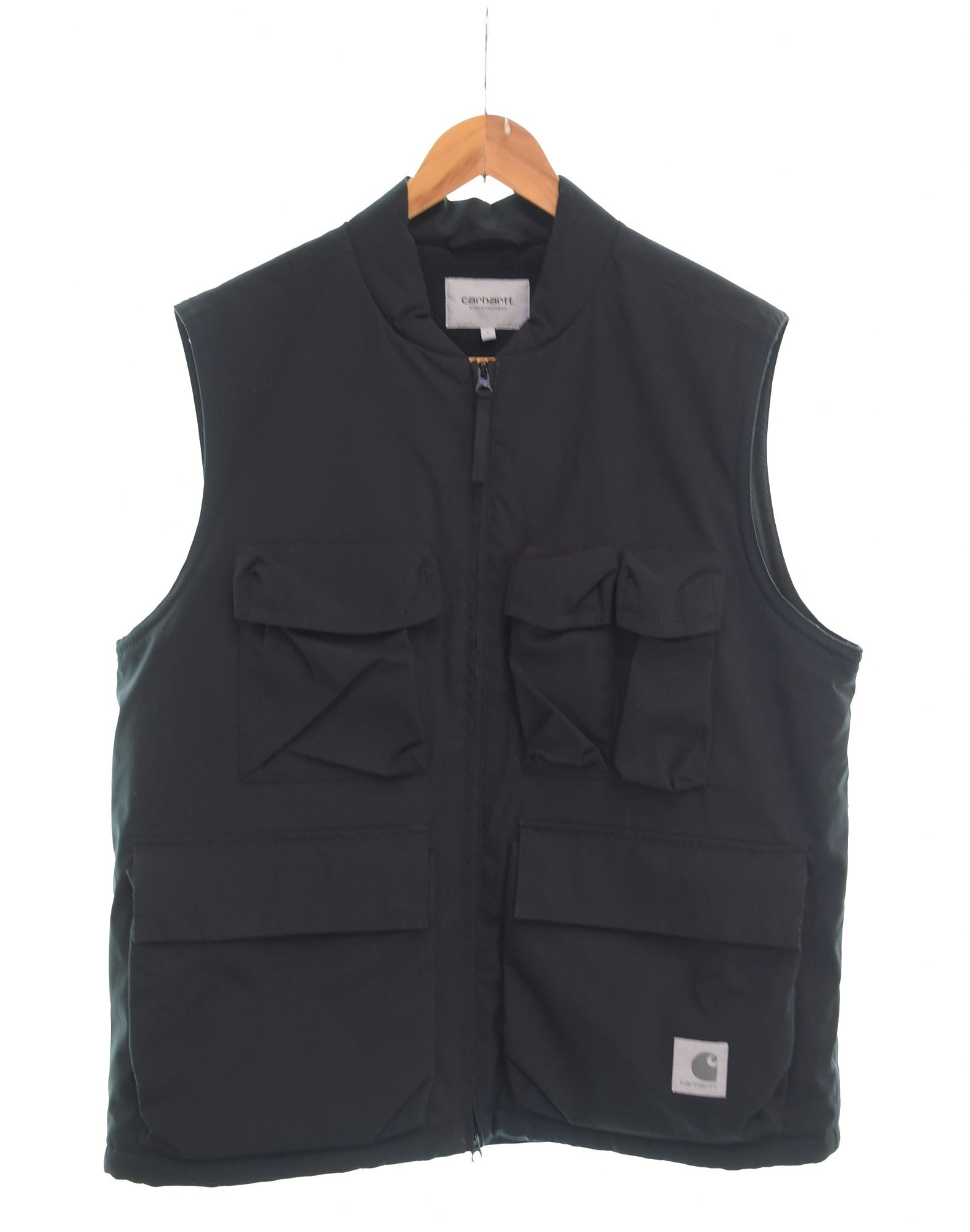 Carhartt WIP フィッシングベスト Sサイズ カーハート フィッシングベスト Carhartt ブラック フィッシング