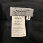 ヨウジヤマモト プールオム Yohji Yamamoto POUR HOMME HJ-P10-100 スラックス ブラック 3サイズ 201MB-1091