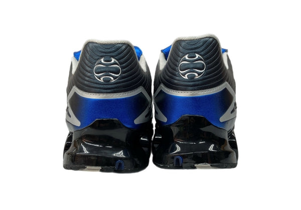 アディダス adidas 24年製 × atmos アトモス PREDATOR MEGARIDE プレデター メガライド サッカー シューズ 青 黒 JQ2579 メンズ靴 スニーカー ブラック 27cm 104S-909