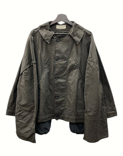 ティスカーエスパダス TISCAR ESPADAS THE BOMBER JACKET ザ ボンバー ジャケット アウター ワイドシルエット 黒 S/M ジャケット 無地 ブラック 104MT-835