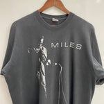 【曜日割引対象外】 ヴィンテージ vintage 90's MILES DAVIS マイルスデイヴィス FRUIT OF THE LOOM USA製 Tシャツ ブラック XLサイズ 201MT-4076 VB