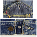 【曜日割引対象外】 リーバイス Levi's 60's 557 3rd BIG E 胸ポケット刻印17 ジャケット ブルー 201MT-4723 VB