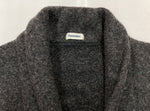 プランテーション Plantation 現行 ライト ブランケット ウール WOOL 毛 ロングコート ロングカーディガン ガウン GRAY ダークグレー 濃炭 PL04JA066 コート 無地 グレー SIZE2 104LT-78