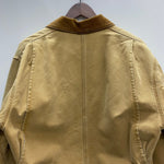 【曜日割引対象外】 カーハート Carhartt 90's 00's USA製 ミシガンチョアコート ジャケット ベージュ 201MT-4453 VB