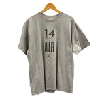 ナイキ NIKE 90's 90年代 銀タグ 14 YEARS OF AIR Michael Jordan マイケル・ジョーダン 引退記念 エアジョーダン VINTAGE ヴィンテージ Tシャツ グレー Lサイズ 101MT-4942