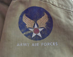 ミリタリー Military 40s U.S.ARMY AIR FORCE B-10 Flight Jacket 40's USAAF フライトジャケット コの字エンド 42 ジャケット カーキ 103MT-3521
