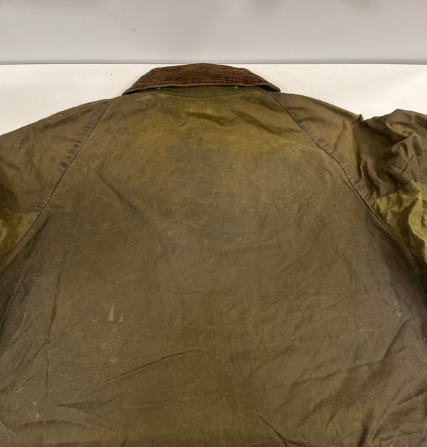 バブアー BARBOUR 90's 90年代 3ワラント BEDALE ビデイル ワックス コットン ジャケット オイルドジャケット VINTAGE ヴィンテージ A100 C42 ジャケット カーキ 101MT-5341