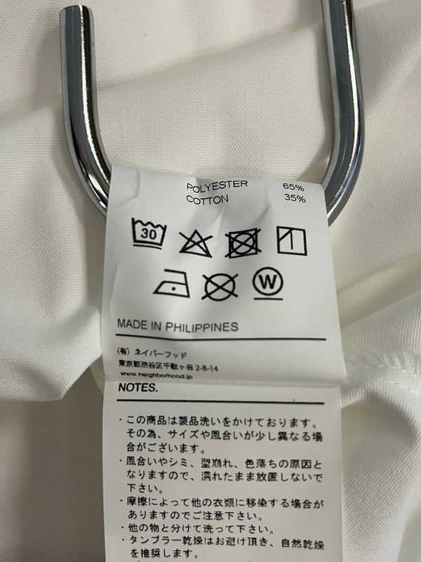 ネイバーフッド NEIGHBORHOOD 23SS CLASSIC WORK SHIRT SS 231TSNH-SHM02 クラシック ワーク シャツ ショートスリーブ 231TSNH-SHM02 半袖シャツ ホワイト Mサイズ 101MT-4727