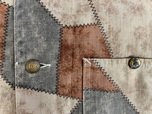 リー Lee ヴィンテージ Vintage パッチワーク ボアジャケット  ジャケット ブラウン パッチワーク柄 101MT-4610