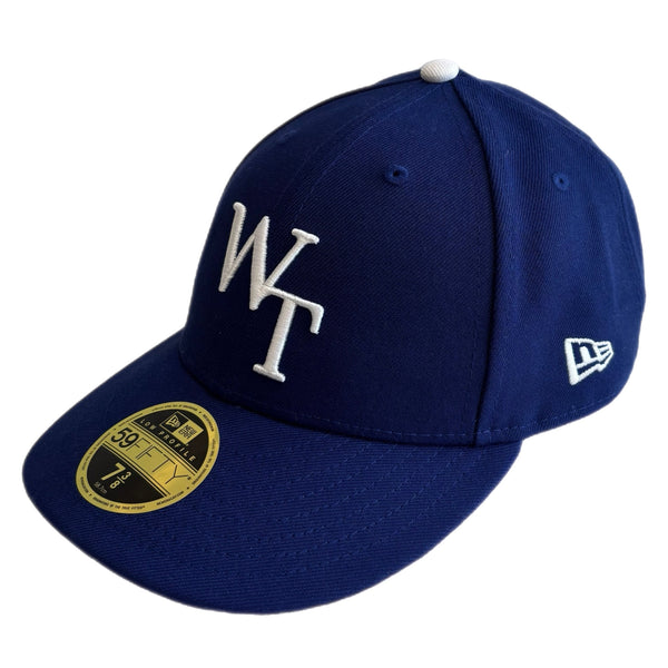 【中古】ダブルタップス W)taps  59フィフティ ロー プロフィール  ニューエラ コラボ 59Fifty Low Profile WT-0548  帽子 メンズ帽子 キャップ ブルー 201goods-566