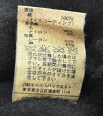 アーペーセー A.P.C. 90's オイルド プルオーバー ハーフジップ ブルゾン エルボーパッチ サイドジップ ブラウン Sサイズ 103MT-3526