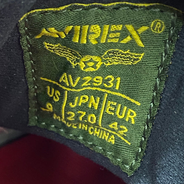 アヴィレックス AVIREX YAMATO バイカーブーツ メンズ靴 ブーツ エンジニア ブラック 27.5cmサイズ 201-shoes1359